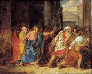 Le Christ Chassant Les Marchands Du Temple