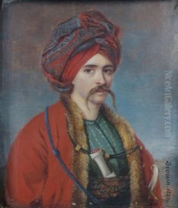 Portrait D'un Mamlouk by Jean-Pierre Drouin