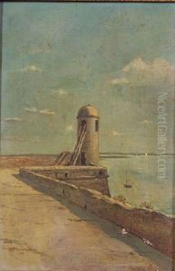 Wald Tower, Farr San Marco, St. Augustine, Florida by William Staples Drown