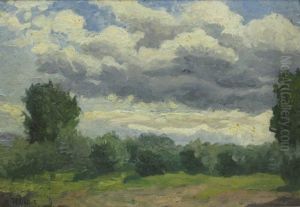 Voralpenlandschaft by Hermann Druck
