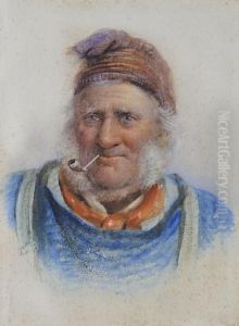 Portrait Of A Fisherman by James Drummond