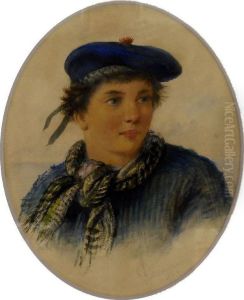 Bust Portrait Of A Scottish Fisher Boy