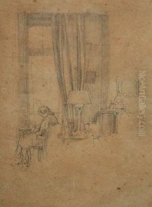 Study For An Interior by Malcolm Drummond