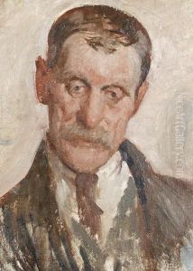 Portrait Of A Man by Malcolm Drummond