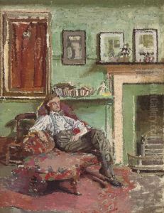 Self-portrait by Malcolm Drummond