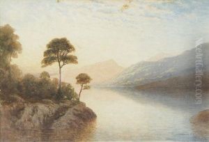 Mountain Landscape by George, Captain Drummond-Fish