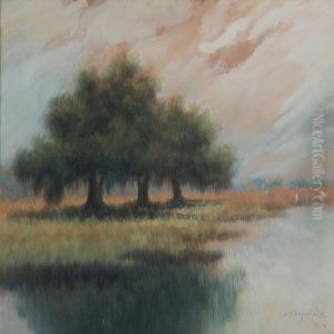 Swamp Area Near New Orleans by Alexander John Drysdale