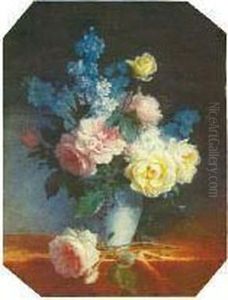 Bouquet Imprimee Par Andre Quinsac by Ducos Du Hauron