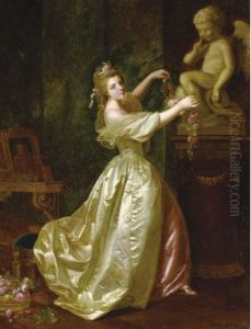 A Garland For Putti by Mattie Dube