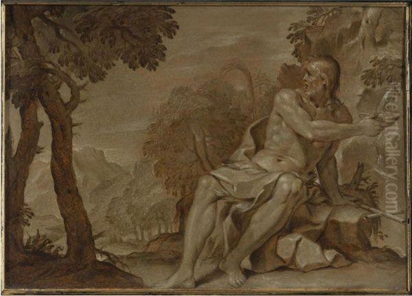 St John The Baptist In The Desert - view 1