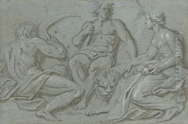 Hercules With Saturn And Ceres - view 1