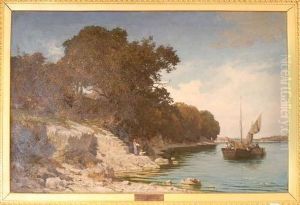 Paysage Des Sarres. 1871