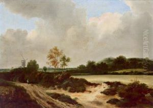 Paesaggio Con Un Mulino A Vento by Guillam de Vos