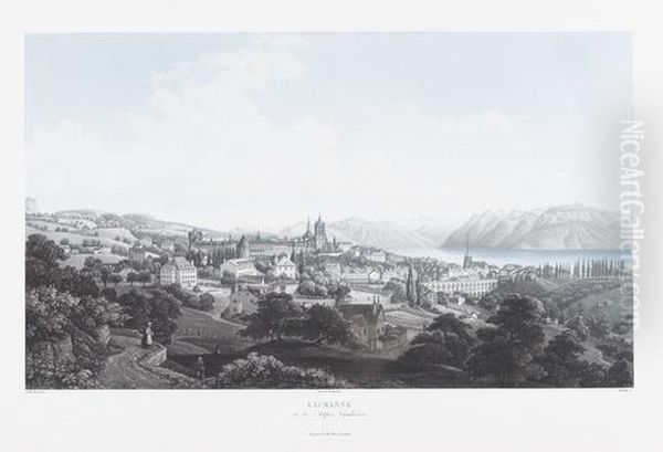 Lausanne/& Les Alpes Vaudoises - view 1