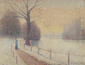 Le Puy En Hiver by Albert Dubois-Pillet