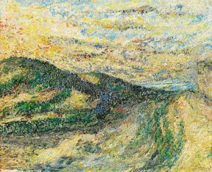 View Of The Countryside by Albert Dubois-Pillet