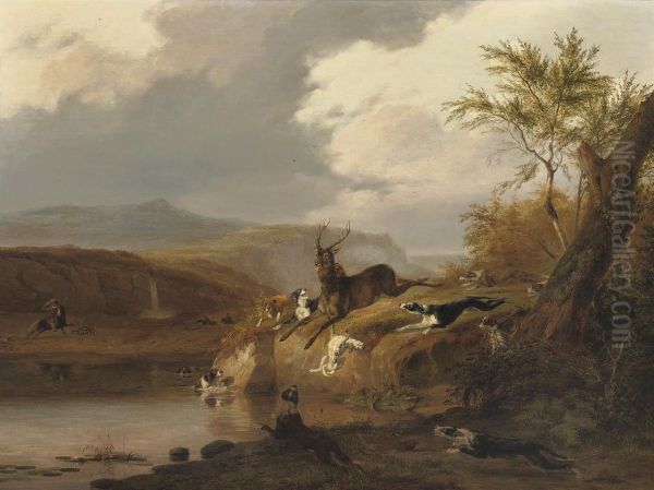 The Stag Hunt - view 1
