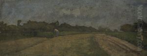 Travail Dans Les Champs by Louis Alexandre Dubourg