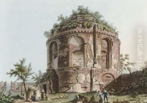 Views Of The Remains Of Ancient Buildings In Rome: Twelveplates by Matthew Dubourg