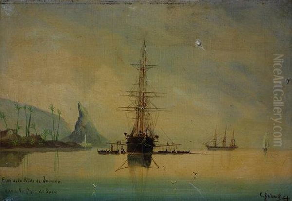 Shipping Off Rio De Janeiro - view 1