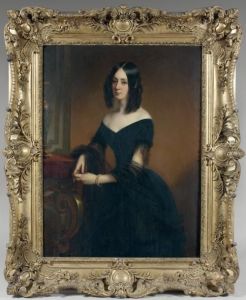 Portrait De La Comtesse De Croix