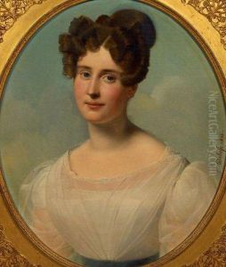 Portrait Presume De La Fille Du General De Vigogne