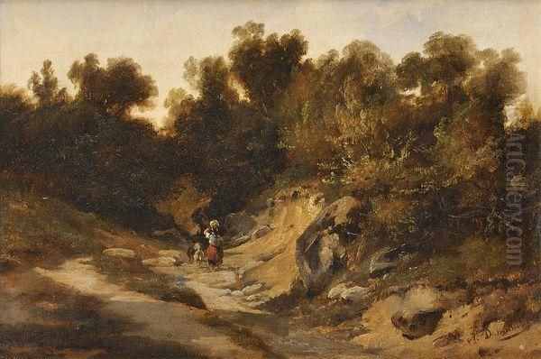 Paysanne Sur Un Chemin - view 1