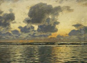 Abendstimmung An Der Nordsee