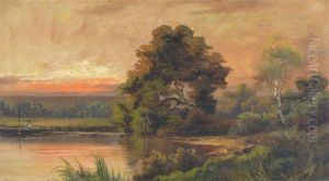 Dawn And Dusk On The River by Jack Ducker