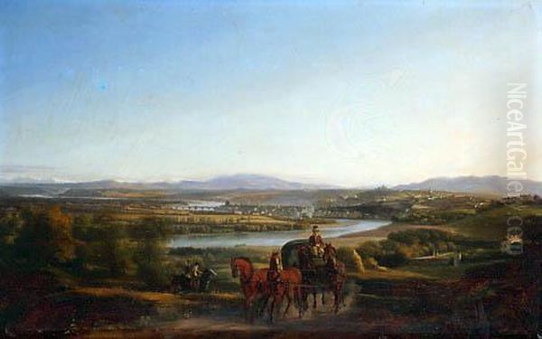 Vue De La Campagne Lyonnaise - view 1