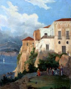 Villa Tasso A Sorrento by Teodoro Duclere