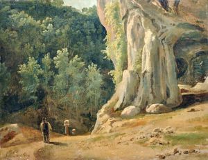 L'antro Della Sibilla Cumana by Teodoro Duclere