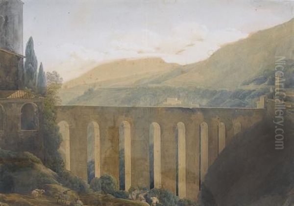 Weite Landschaft Mit Viadukt - view 1