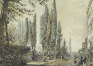 Les Jardins De La Villa Montalto-negroni by Abraham Louis R. Ducros