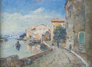 Quai De L'eglise Aux Martigues