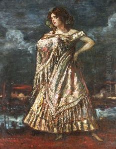 Spanyol Dama by Andor Dudits