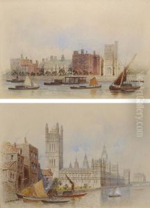 Houses Of Parliament by E. Dudley