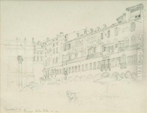 Verona - Piazza Della Erbe by Robert Charles Dudley