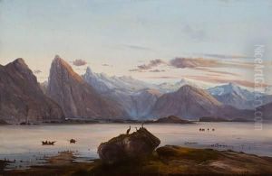 Fra Nordlandskysten by Christian Due