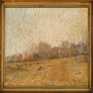 Overlooking A Meadow by Ole Wolhardt Stampe Due