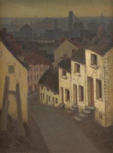 Vue Du Borinage by Adrien-Paul Duerinckx