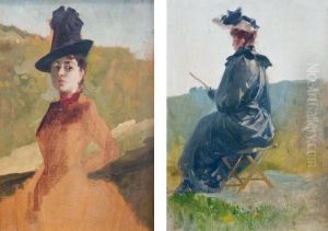 Elegantes by Ernest Ange Duez