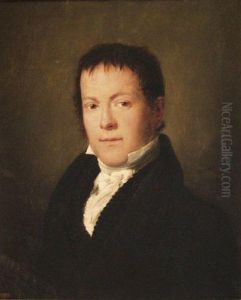portrait D'homme by Fortune Dufau