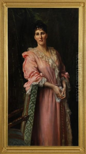 Elegante A La Robe Rose - view 1