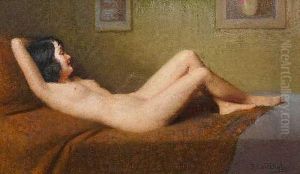 Liegender Frauenakt