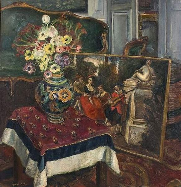 Fleurs Dans Un Interieur, 1924. - view 1