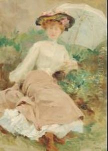Elegante A L'ombrelle