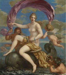 The Triumph Of Galatea by Charles Alphonse Dufresnoy