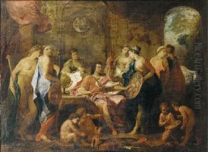 An Allegory Of The Liberal Arts by Charles Alphonse Dufresnoy