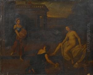 Bathsheba Bathing by Charles Alphonse Dufresnoy